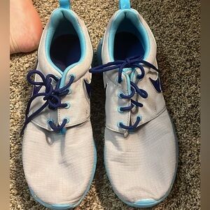 Nike sneakers, gray, 7Y but works for women’s 8.5